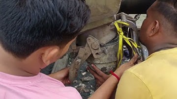 How to connect HOG in power car|How to install the coupling||indian railway power car to loco motive