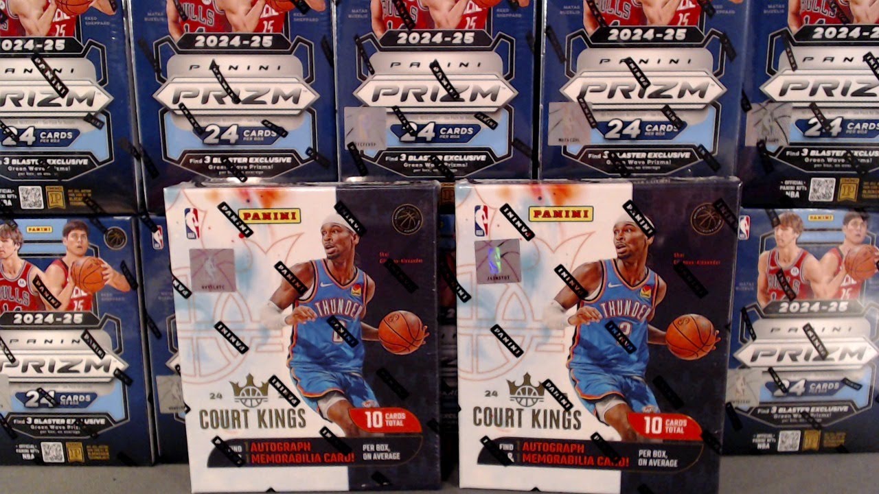 2024-25 Court Kings & Prizm Mixer 12 Box Break #3 Ebay 4/28/2025
