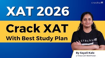 How to prepare for XAT 2026 🤔 Best Preparation Study-plan By Sayali Ma