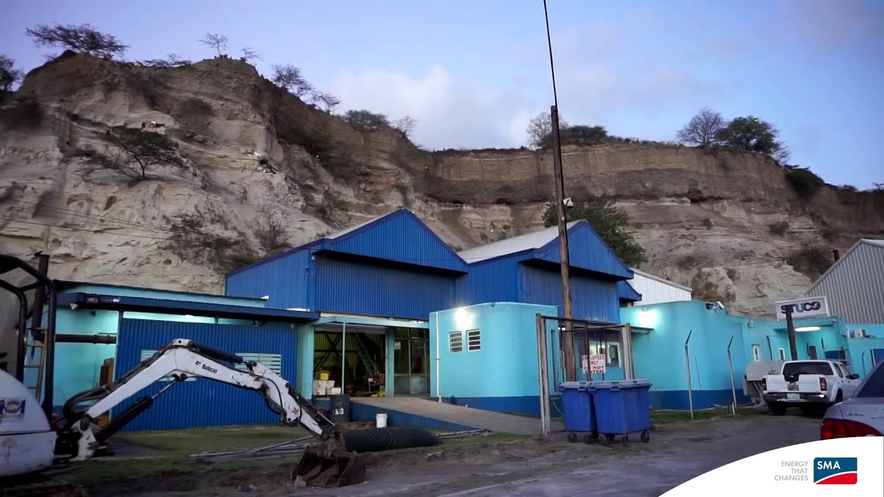 Flagship Project in the Caribbean  PV Hybrid System on the Island of St  Eustatius