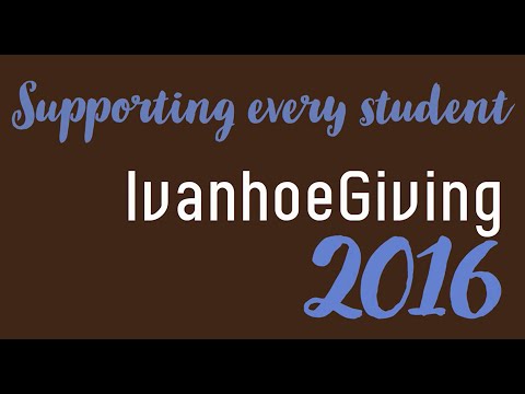 Ivanhoe Giving 2016