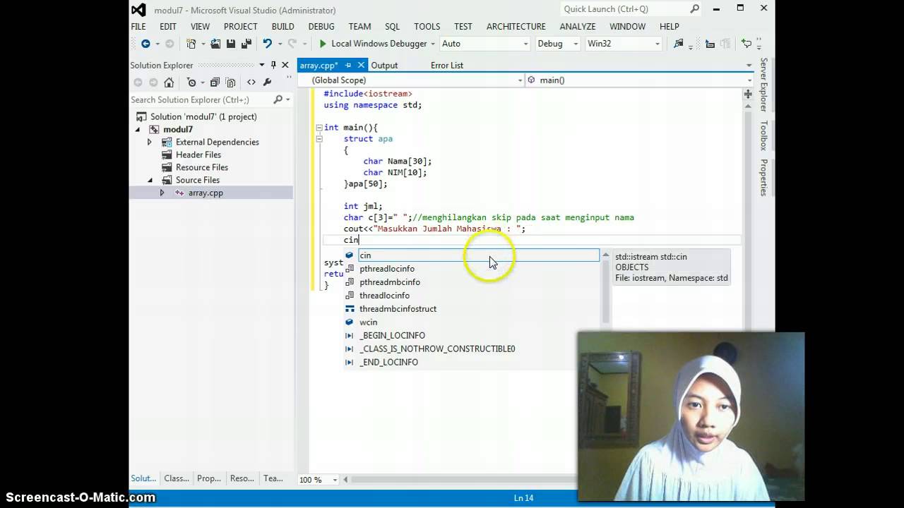 Modul 7 Array - YouTube