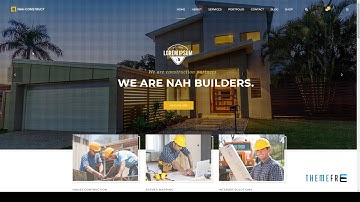 Nah Construction, Building Business WordPress Theme        Clark Roy