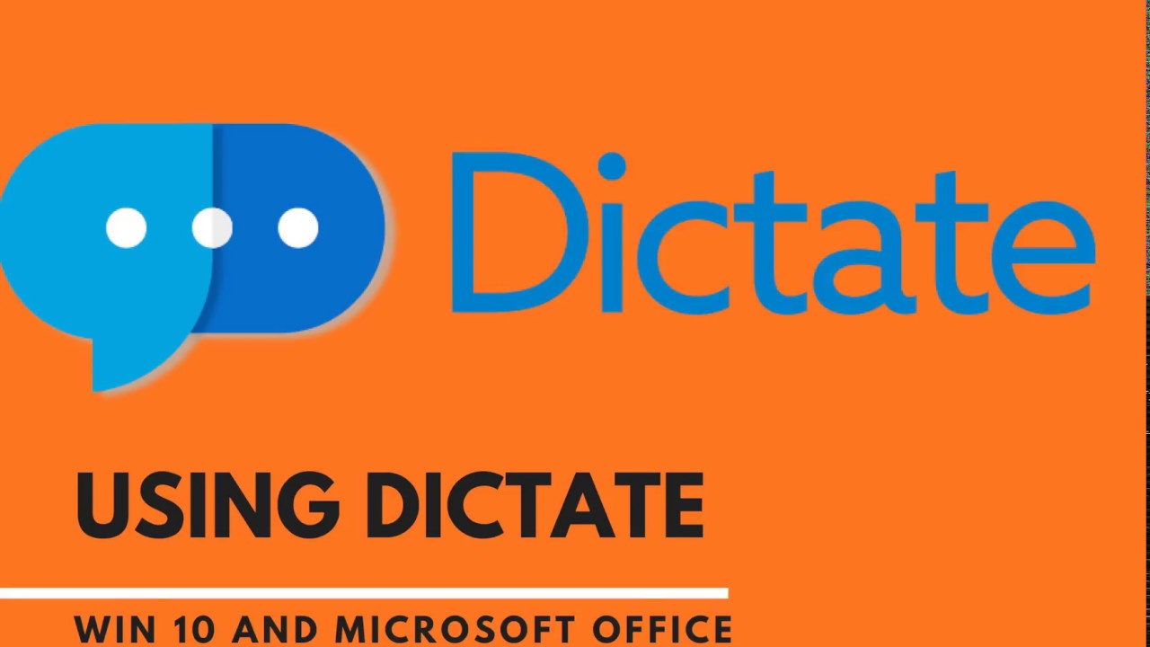 Dictate For Microsoft Office - YouTube