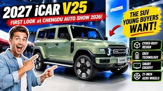 2027 iCAR V25 First Look at Chengdu Auto Show 2026 | Why Do Young Buyers Want It