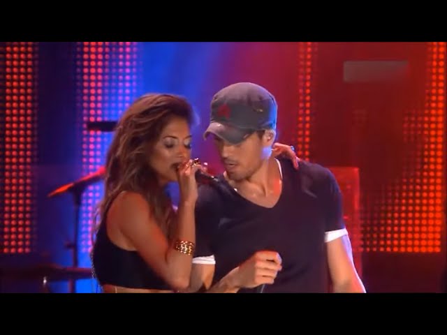 Enrique Iglesias Ft. Nicole Scherzinger - Heartbeat (LIVE) class=