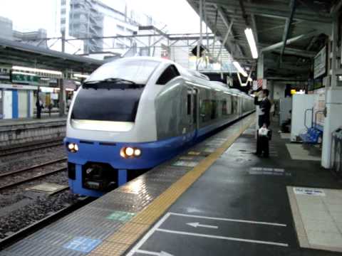 常磐線 E653系フレッシュひたち45号 水戸駅発車 警笛付き