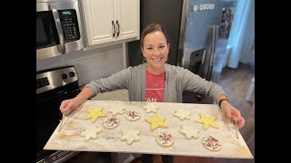 The BEST Sugar Cookie | Roll out cookie dough for Christmas cookies | Perfect dough for cookies