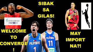 BREAKING: SMB MAY IMPORT NA SA WAKAS?! | CONVERGE LANCE STEPHENSON KUKUNIN | KAI SOTTO QMB BYE GILAS