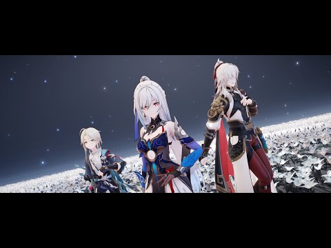 【MMD】『妄想疾患■ガール』景元  JingYuan 鏡流 Jingliu 彥卿 Yanqing【崩壞：星穹鐵道/Honkai: Star Rail/崩壊スターレイル】4K
