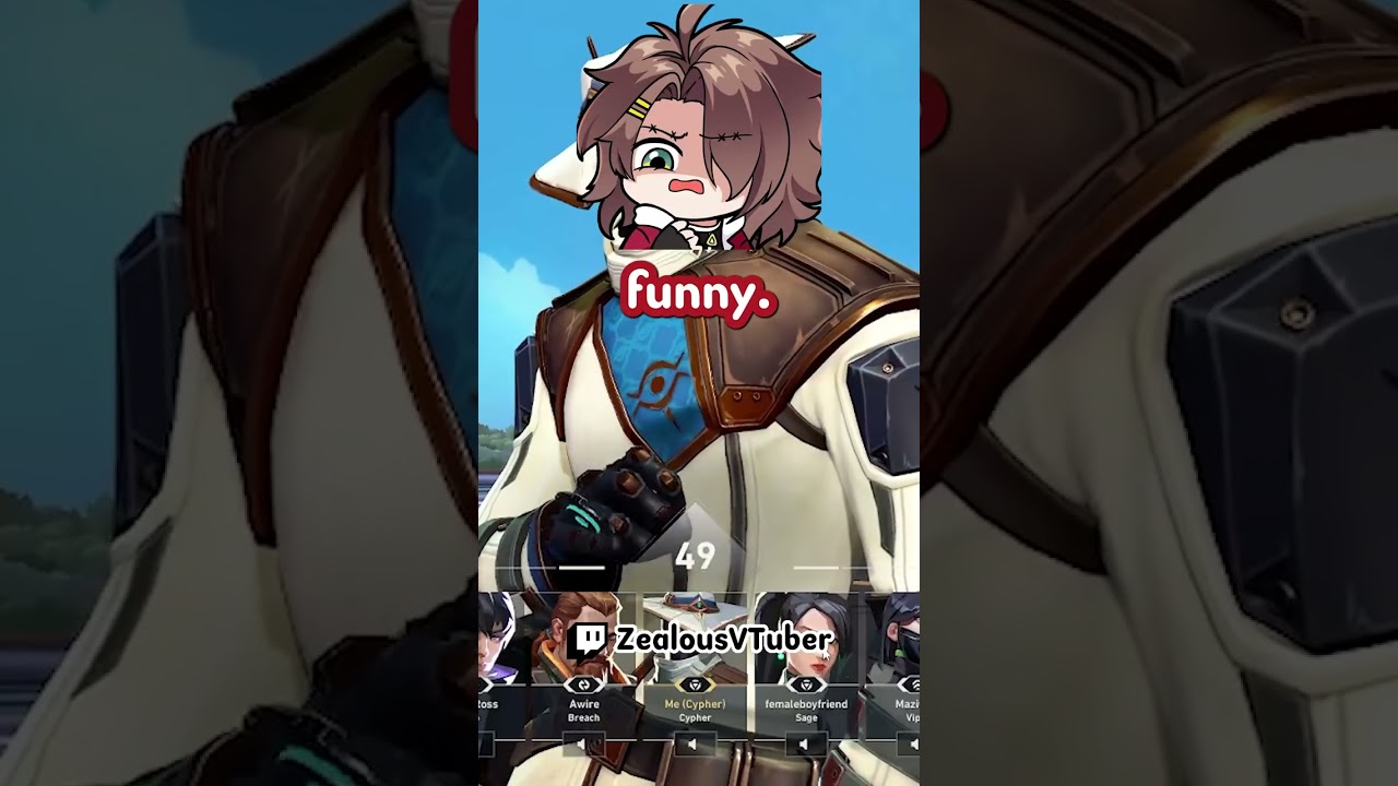 THIS JOKE WAS SO BAD 😭 ft @Mazivora #VTuber #Valorant