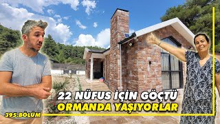 Onlara Çikin Evi̇mden Dedi Bulutlara Yakın 12 Dönüm Arazisinde Tek Başina Çelik Evini Tamamladı 