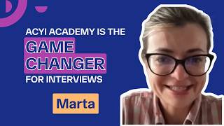 How Marta Aced Her Interview with AYCI Academy Support