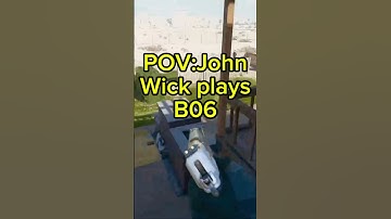 John Wick in Call of Duty!!!