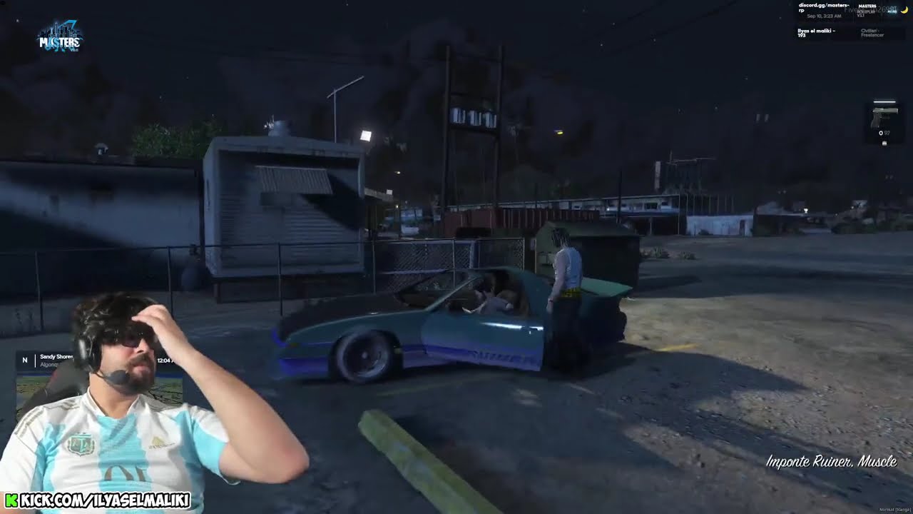 ILYAS ELMALIKI 😂 GTA RP ف AhmedSabiri و Bougassaa إلياس المالكي مع