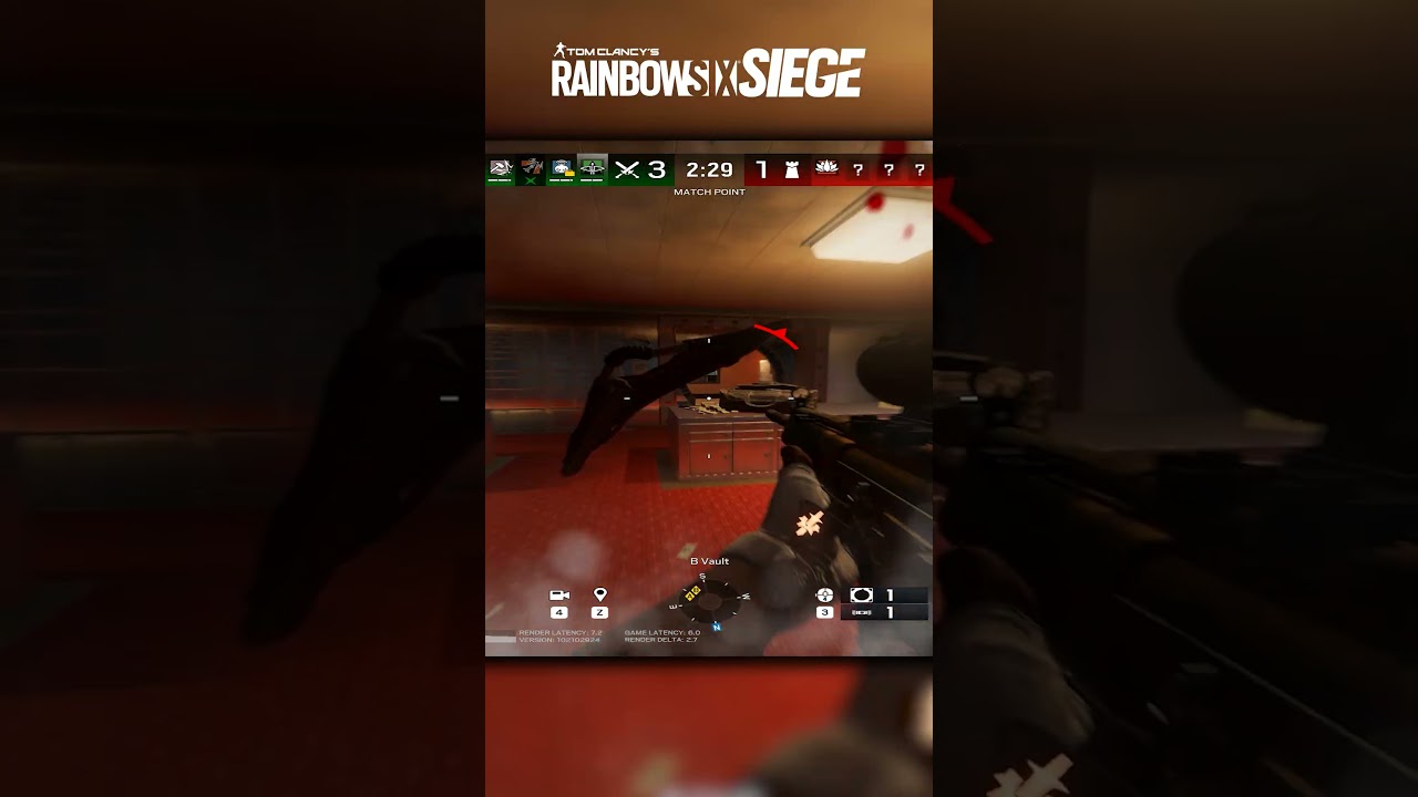 Quick Drop Lobby Hatch on Bank Is Free Kills! #r6 #siege #gaming #rainbowsix #r6siege #siegex #r6s