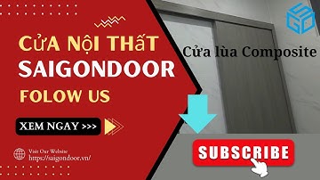 ▶️ Cửa lùa nhựa Composite cho không gian nhà vệ sinh, Cửa lùa thanh ray trên và thanh khung bao.