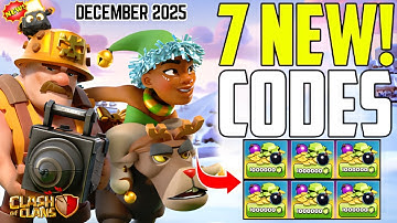 DECEMBER NEW CODES* CLASH OF CLANS REDEEM CODES 2025-CLASH OF CLANS CODES 2025-CLASH OF CLANS CODES