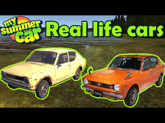 My Summer Car - CARS IN REAL LIFE 2020  All 37 models with specification 