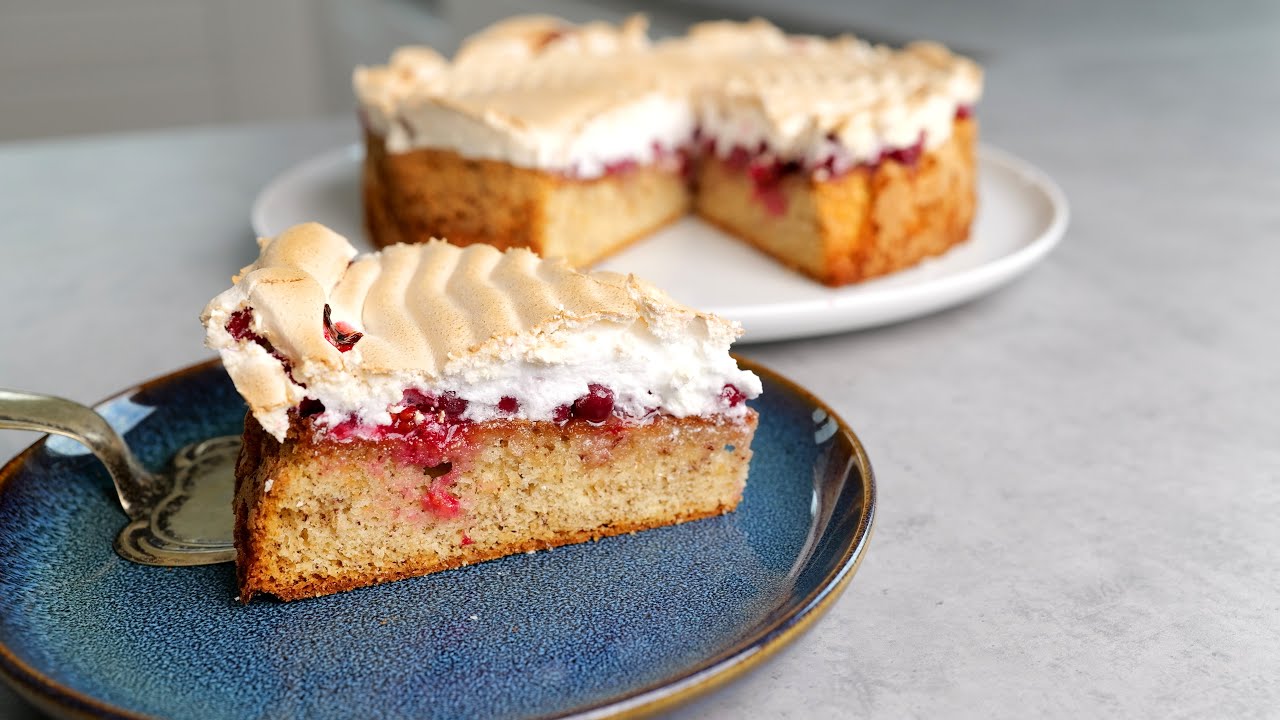 Революция в духовке: Торт, который нарушает правила: орехи, смородина и кофе