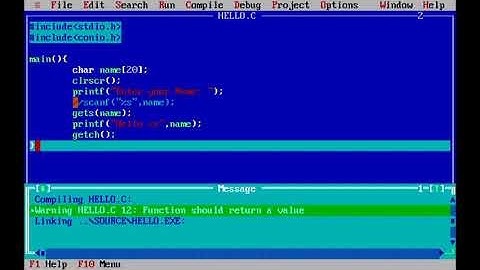 Little Problem of scanf() in inputting the String in C program
