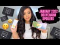 BOXYCHARM JANUARY 2022 & POSSIBLE FUTURE SPOILERS || BEAUTY BOX DECEMBER 2021 FT ANA LUISA