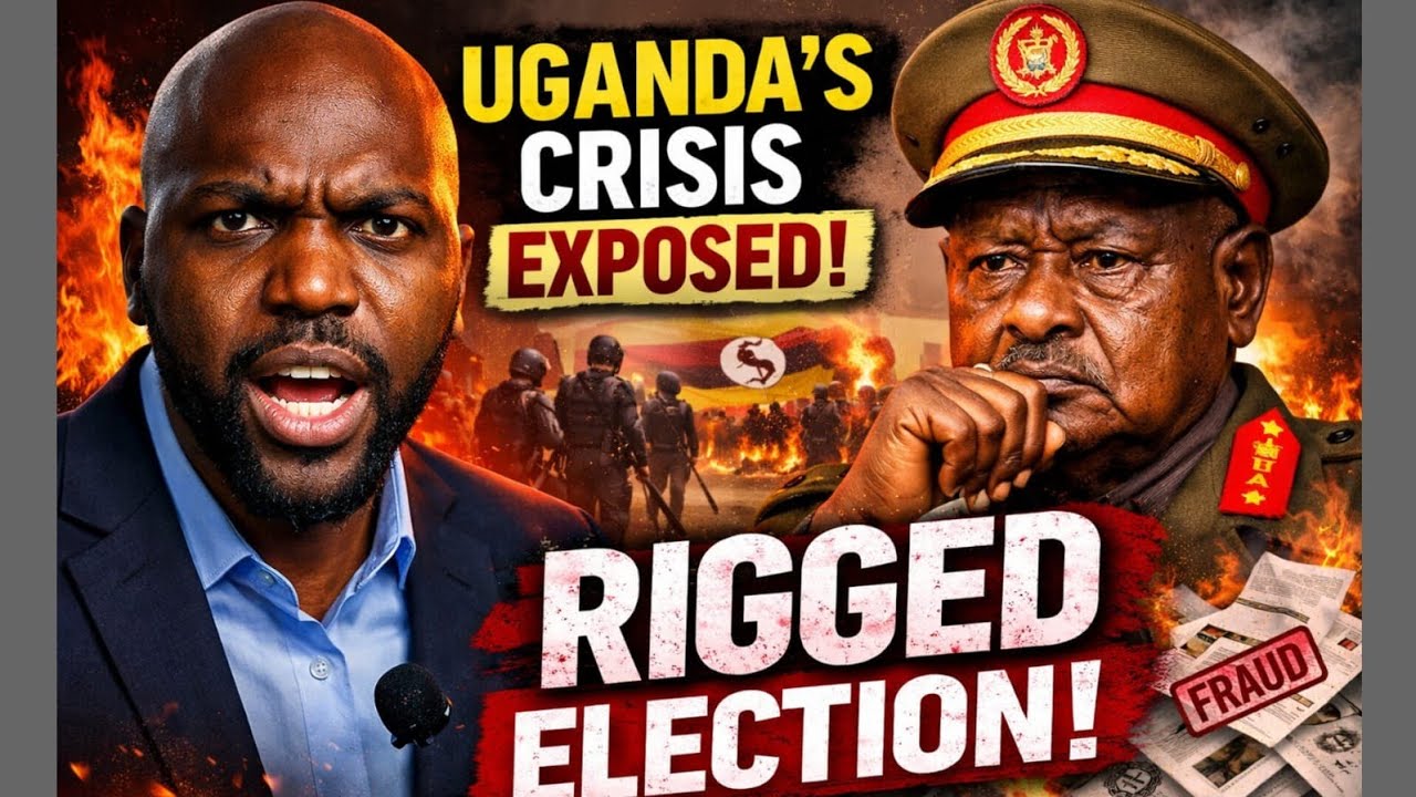 Larry madowo Puts Uganda's Crisis on The spot And Museveni rigged elections Exposed. 
