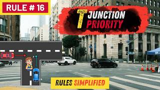 Priority at T-Junctions Explained | Driving Rules in Germany