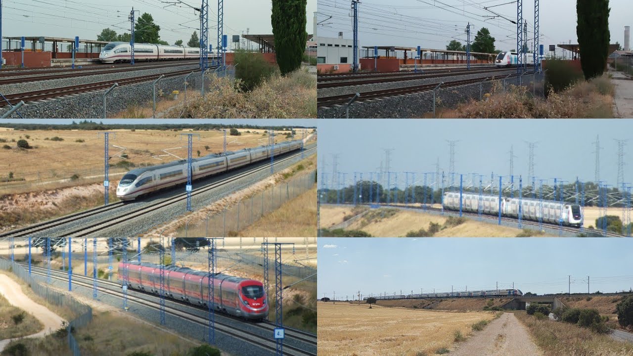 Ferrocaril Español: Ave ,Alvia,Ouigo,Iryo