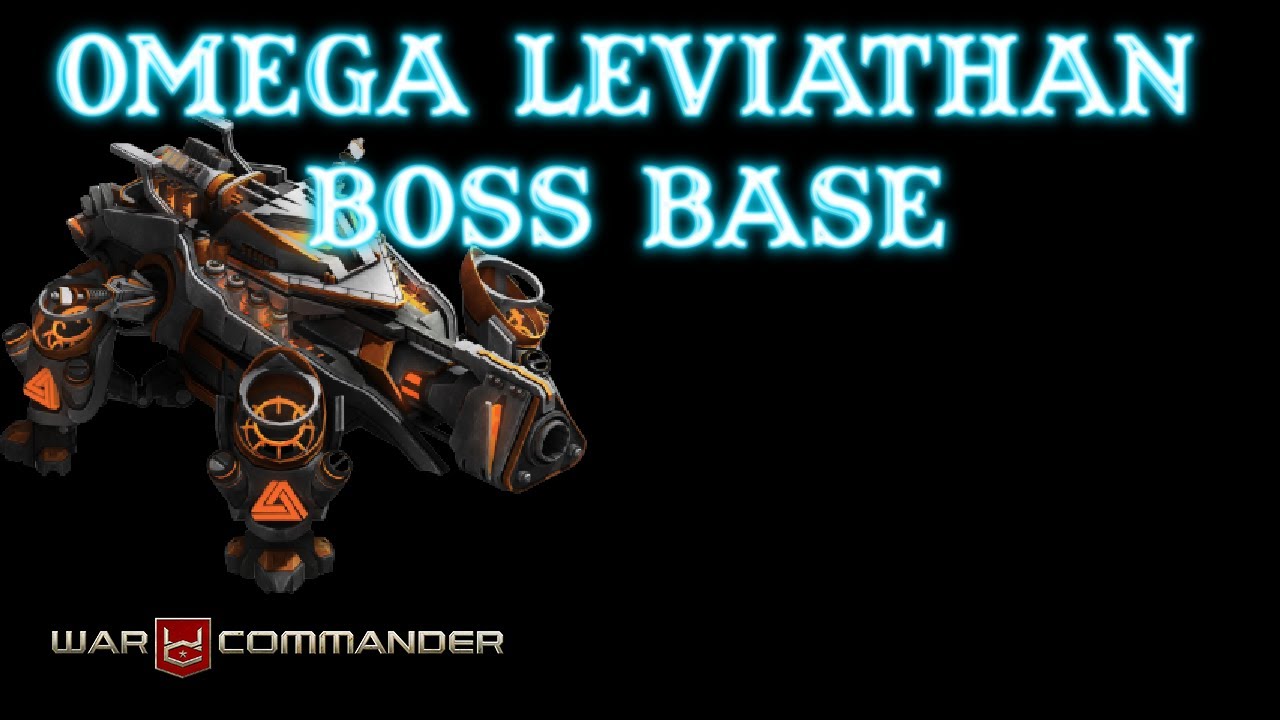 War Commander - Omega Leviathan Boss Base - Few Ways.