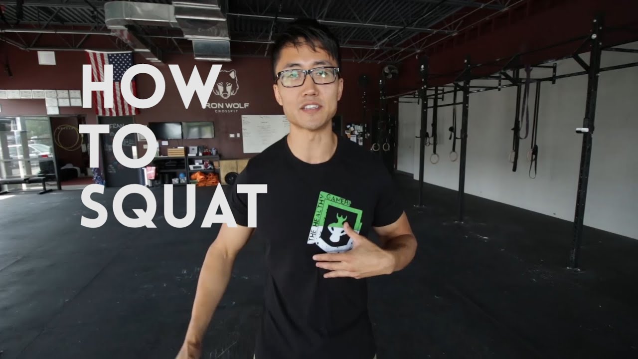 How To Do Squats - Bodyweight Technique - YouTube