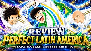 REVIEW CAROLUS LIMITED & MARCIELO AS WITH PERFECT LATIN TEAM! CAPTAIN TSUBASA DREAM TEAM