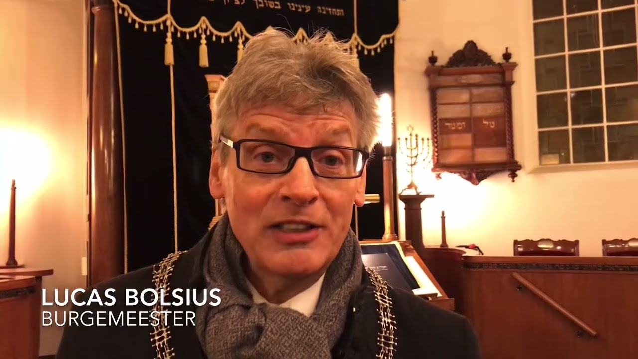 Op pad met burgemeester Bolsius Chanoeka