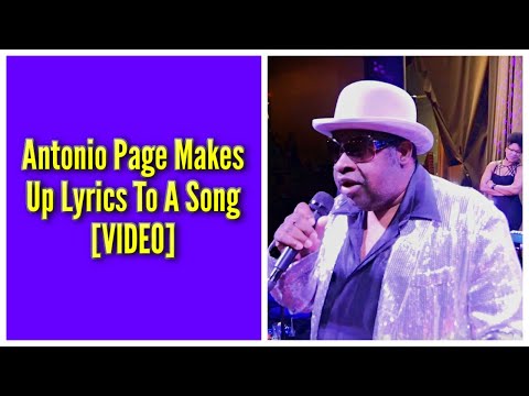 Antonio Page Makes Up The Lyrics To A Song | Rickey Smiley Karaoke Night: Anniversary Edition