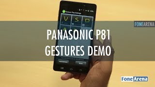 Panasonic P81 Gestures Demo