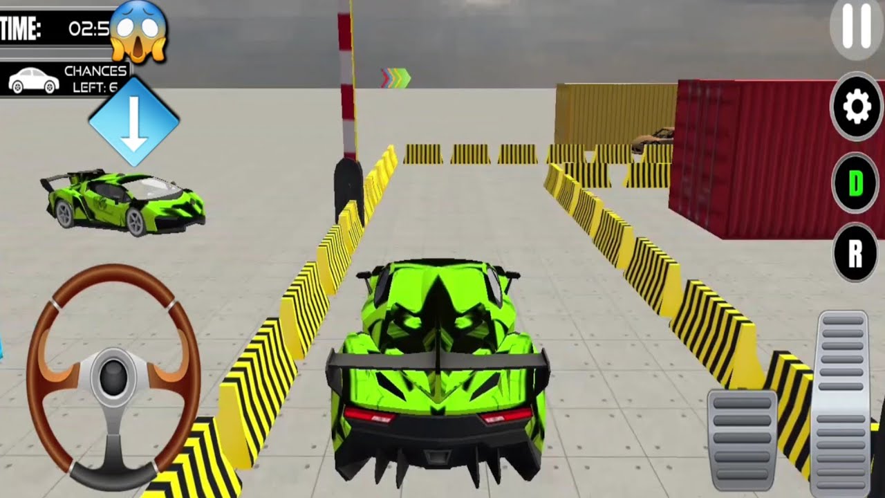 Lamborghini Parking Game 3D | Car Parking 3d Game| Part - 3| 💙