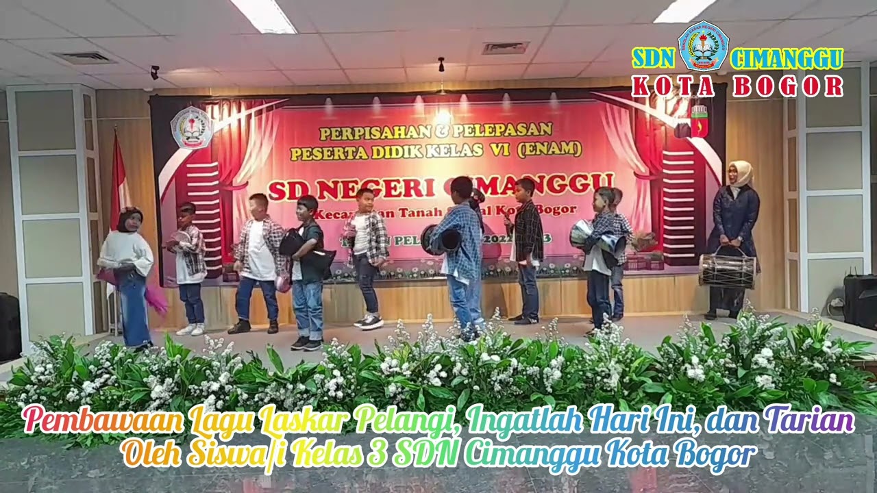 Penampilan Lagu dan Tarian | Siswa/i Kelas 3 SDN Cimanggu Kota Bogor