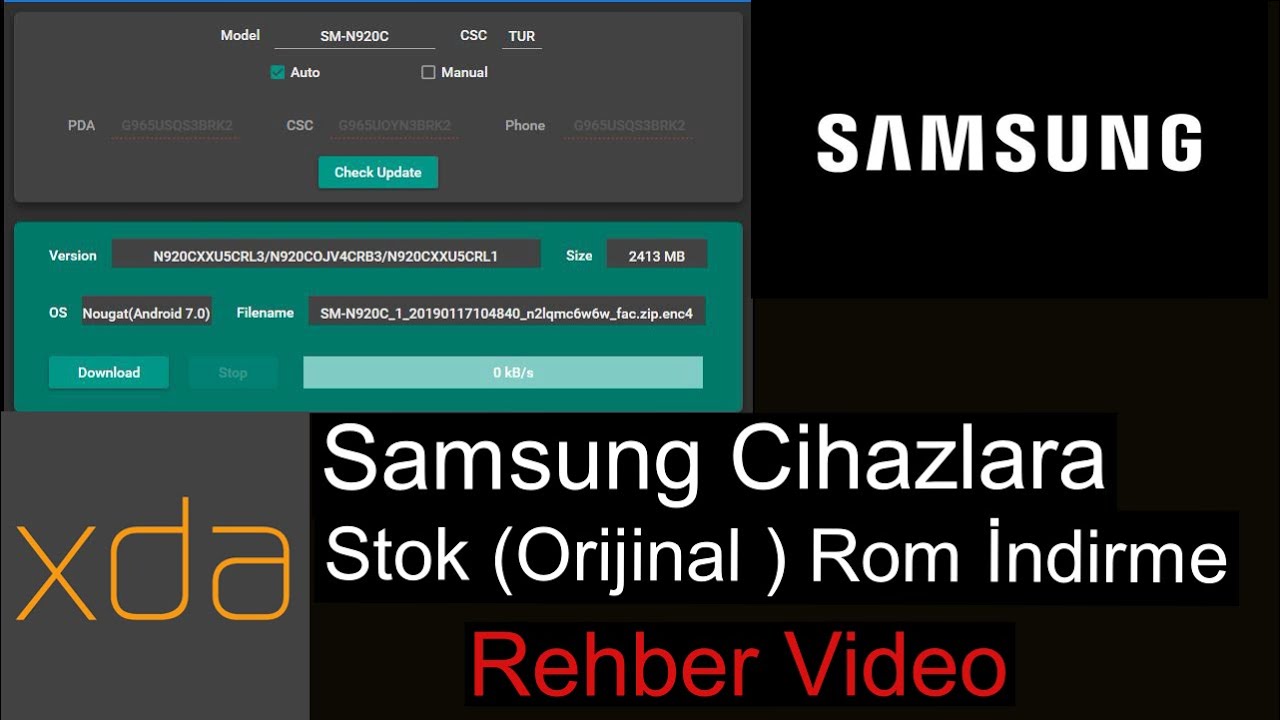 Samsung Stok Rom Nasıl İndirilir [ Yeni ] #samsung firmware and rom ...