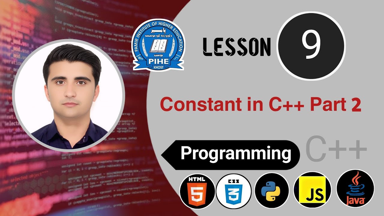Constants in C++ Part 2 | Types with Real Examples | Programming in ...