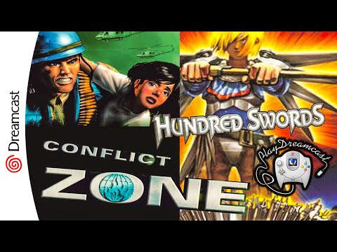 Видео: Conflict Zone & Hundred Swords | обзор игр | Dreamcast