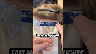 Hairdressers Are Bringing Meche Back 👀 #balayage #highlights #hairdresser #blondehair #hairtutorial