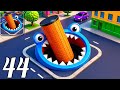 Hole.io Gameplay Walkthrough Part 44 🕳️🔥Swallow Everything &amp; Dominate the City!