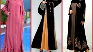 Most Stylish And Beautiful Womens Arabic Style A Line Abaya Design Ideas Eid Collection 2026