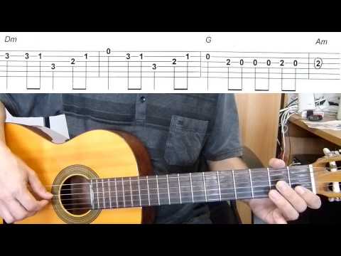 Lambada - Easy Guitar melody tutorial + TAB Guitar lesson