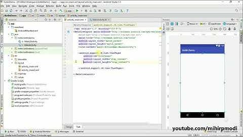 Kotlin with Viewpager simple example
