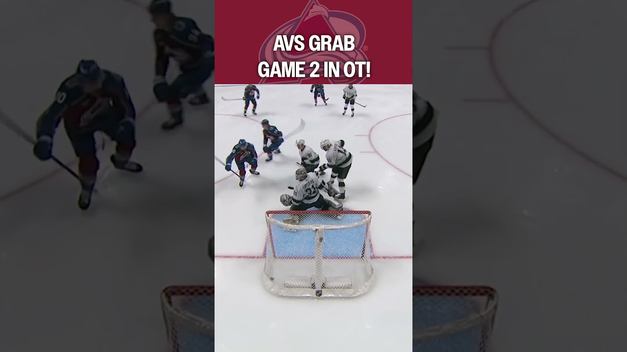 OT Winner Puts Avs Up 2-0