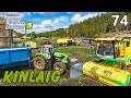 Rebuilding The Castle!🏰& Fish Hauling🐟,Peak Price Selling💰| Kinlaig Ep.74 #farmingsimulator25 #fs25