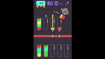 Cups - Water Sort Puzzle Level 103 ⭐️