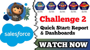 Configure the Report | Quick Start: Reports & Dashboards | Challenge 2
