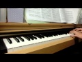 新居昭乃 降るプラチナ 暫定掲載 (piano solo cover 1st try)
